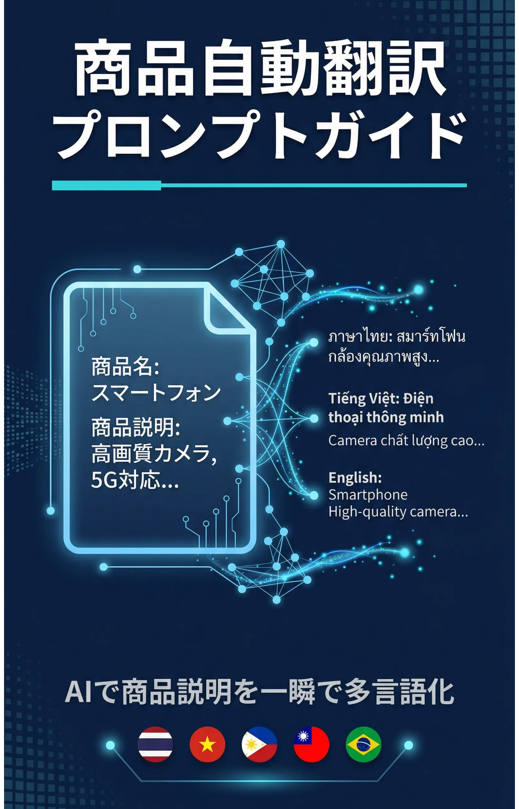 商品自動翻訳 プロンプトガイド